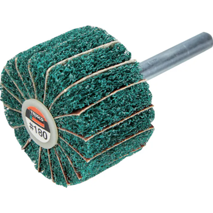 【CAINZ-DASH】トラスコ中山 ナイロンミックスホイール 外径50X厚25X軸6 180♯ 5個入 FM5025-180【別送品】