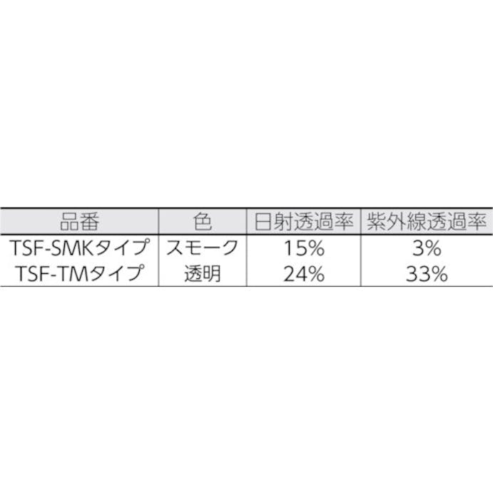 【CAINZ-DASH】トラスコ中山 遮光・遮熱フィルム　４５０Ｘ１８００　透明タイプ TSF-4518-TM【別送品】