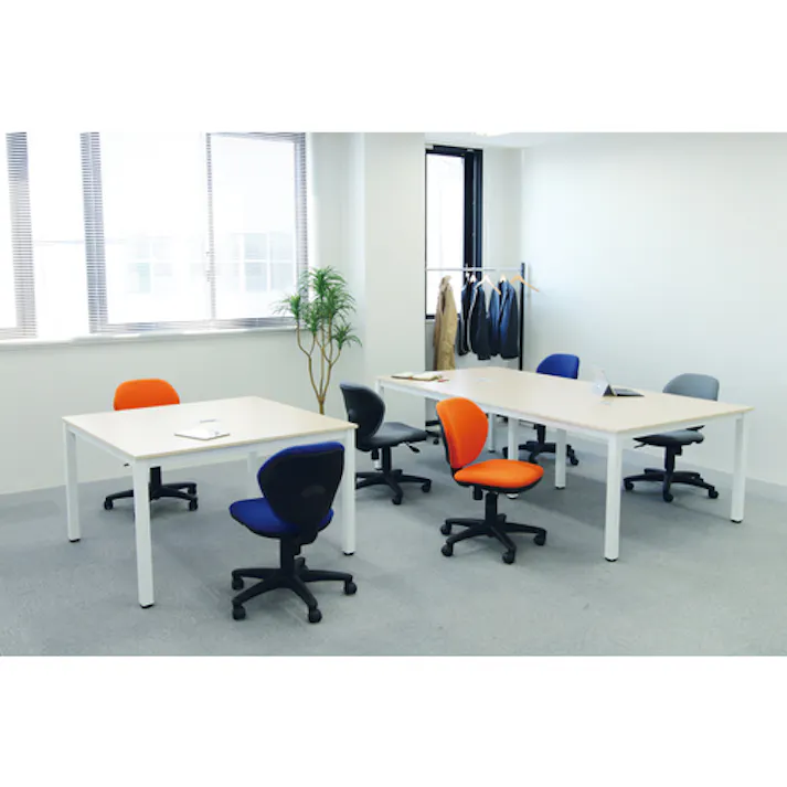 【CAINZ-DASH】トラスコ中山 オフィスチェア 黒 T-10-BK【別送品】