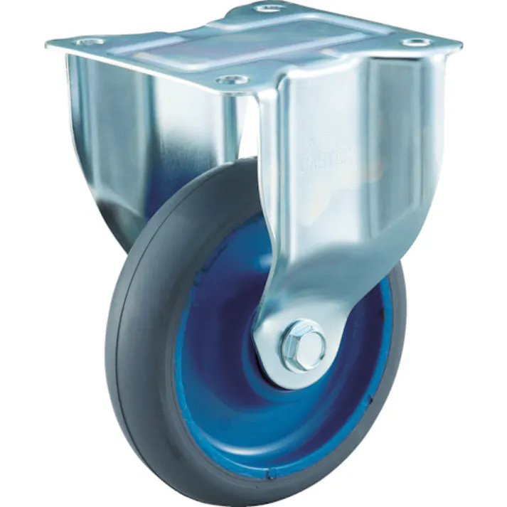 【CAINZ-DASH】トラスコ中山 樹脂台車用 エアーキャスター固定Φ125ゴム車 TAMR-125NRB【別送品】