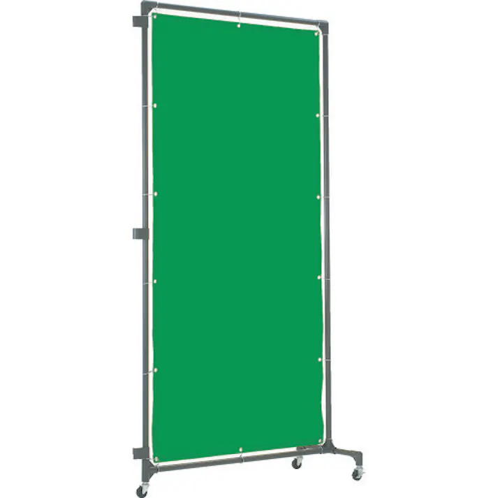 【CAINZ-DASH】トラスコ中山 溶接遮光フェンス 1020型接続 緑 YFBS-GN【別送品】