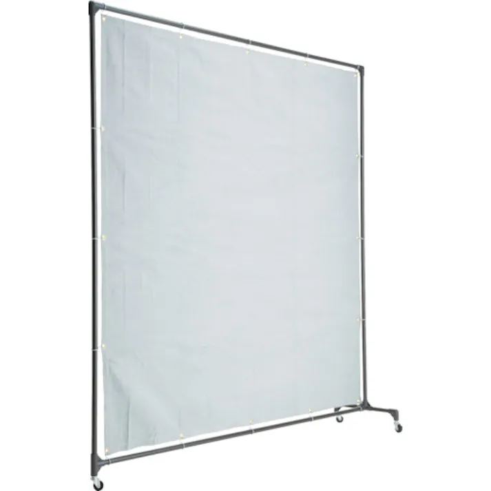 【CAINZ-DASH】トラスコ中山 火花用衝立 接続型 2000XH2000 キャスター足タイプ YCS-2020【別送品】