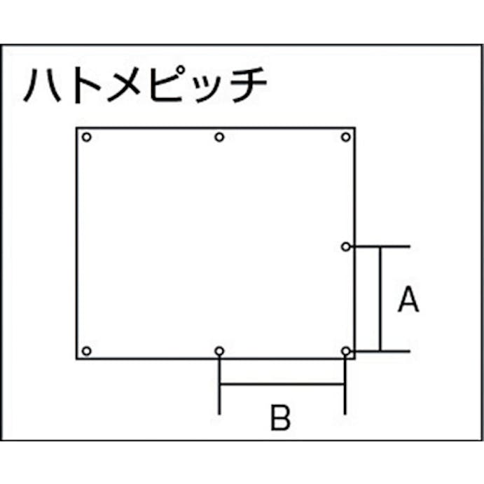 【CAINZ-DASH】トラスコ中山 片面スパッタフェルトＡＤ　６号　１９２０Ｘ２９２０ 20AD-6【別送品】