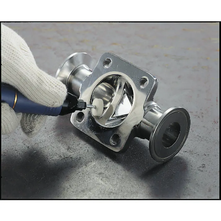 【CAINZ-DASH】トラスコ中山 フェルトミニホイール 平型 Φ15 仕上げ用 白色 (10個入) SF1520S-W【別送品】