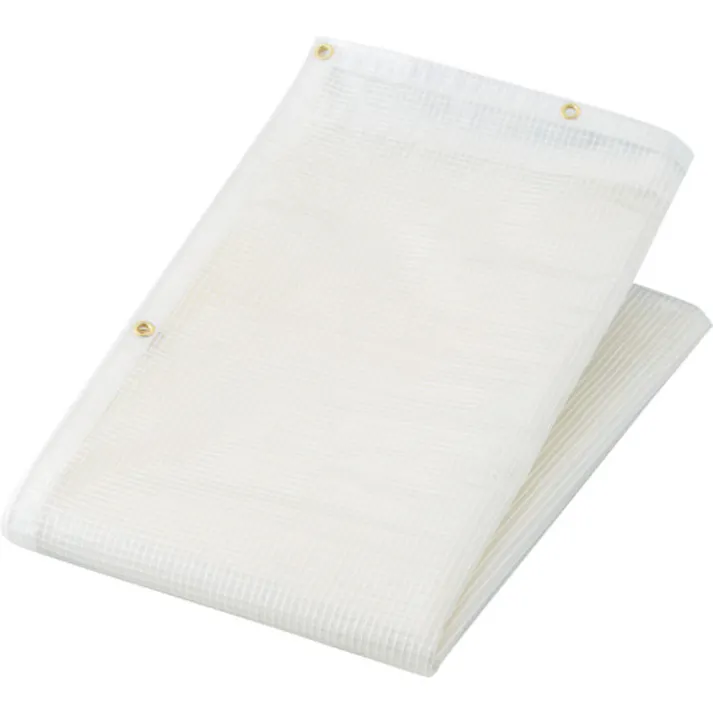 【CAINZ-DASH】トラスコ中山 防炎糸入りクリアシート 2000X4000 TCI-0204【別送品】