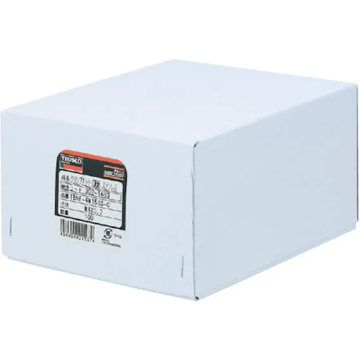 【CAINZ-DASH】トラスコ中山 クリンプナット薄頭アルミ 板厚2.5 M6X1 (1000個入) TBNF-6M25A-C【別送品】