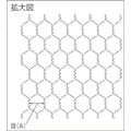 【CAINZ-DASH】トラスコ中山 ビニール亀甲金網　線径Φ１．２Ｘ目１６Ｘ２０ｍ巻 BK-1816-20【別送品】