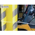 【CAINZ-DASH】トラスコ中山 メッキ付ワイヤーロープ　Φ４ｍｍＸ１０ｍ CWM-4S10【別送品】