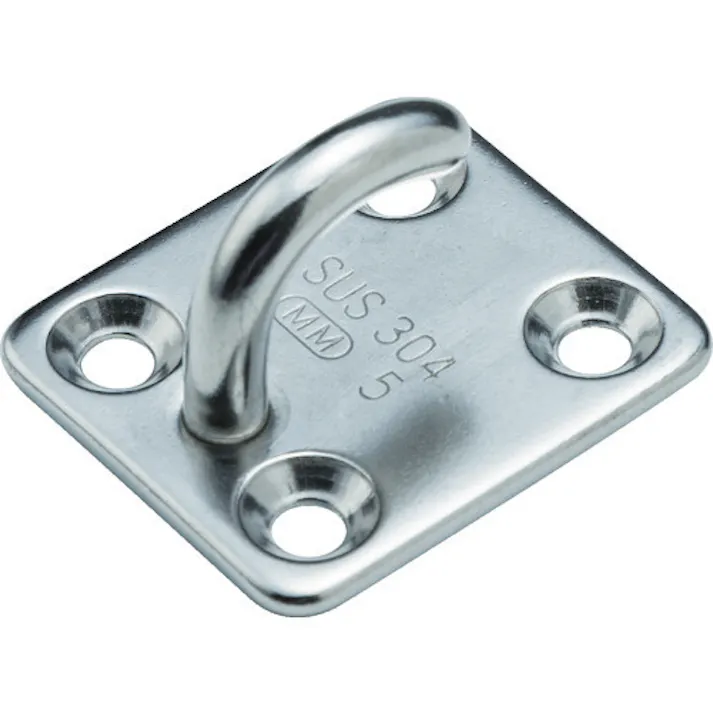 【CAINZ-DASH】トラスコ中山 ステンレスオープンアイプレート 5mm (1個=1袋) TOIP-5【別送品】