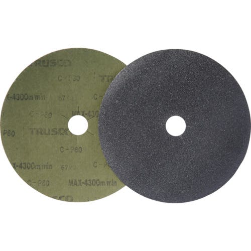 【CAINZ-DASH】トラスコ中山 ディスクペーパー７型　Φ１８０Ｘ２２．２　＃６０　（１０枚入） TG7-60【別送品】