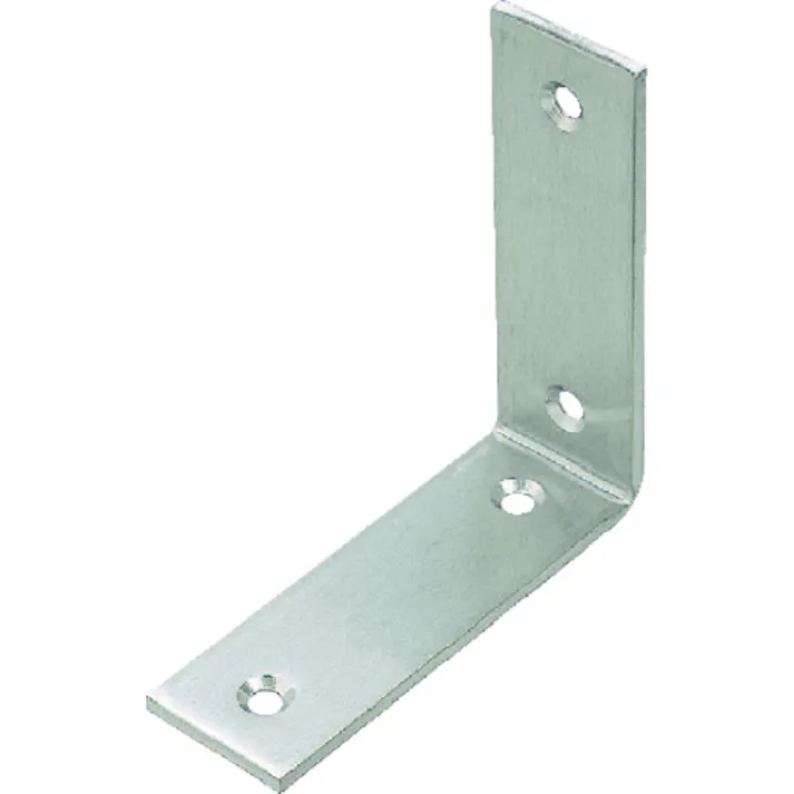 【CAINZ-DASH】トラスコ中山 ステンレスコーナー金具 角型 30×120mm (1個=1袋) TKL-30120【別送品】
