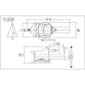 【CAINZ-DASH】トラスコ中山 回転台付アンビルバイス　１００ｍｍ VRS-100N【別送品】