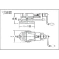 【CAINZ-DASH】トラスコ中山 Ｋ型ミーリングバイス　回転台付き　１００ｍｍ KV-100【別送品】