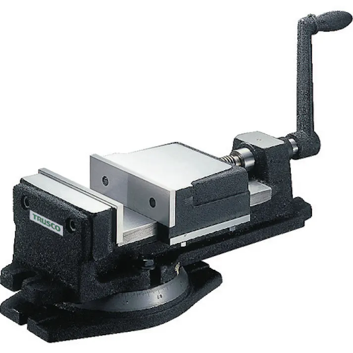 【CAINZ-DASH】トラスコ中山 K型ミーリングバイス 回転台付き 150mm KV-150【別送品】