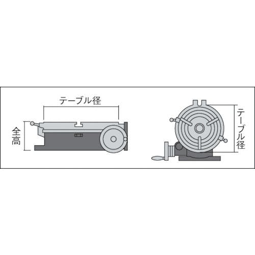CAINZ-DASH】トラスコ中山 ロータリーテーブル外径152mm HV CAINZ-DASH】トラスコ中山 ロータリーテーブル外径152mm HV