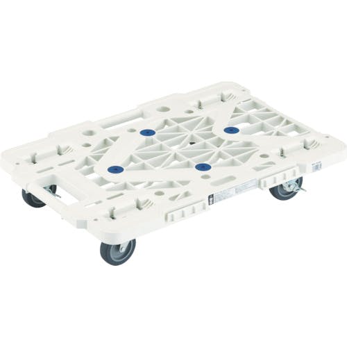 トラスコ中山 樹脂製平台車 ルートバンメッシュタイプ 615X415 4輪自在 ストッパー付 白 MPK-600JS-W 樹脂製平台車(連結タイプ) トラスコ中山 樹脂製平台車 ルートバンメッシュタイプ 615X415 4輪自在 ストッパー付 白 MPK-600JS-W 樹脂製平台車(連結タイプ)