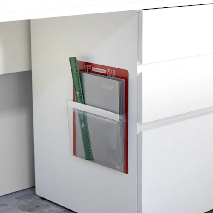 【CAINZ-DASH】トラスコ中山 マグネットポケットA4用 赤 MGP-A4-R【別送品】