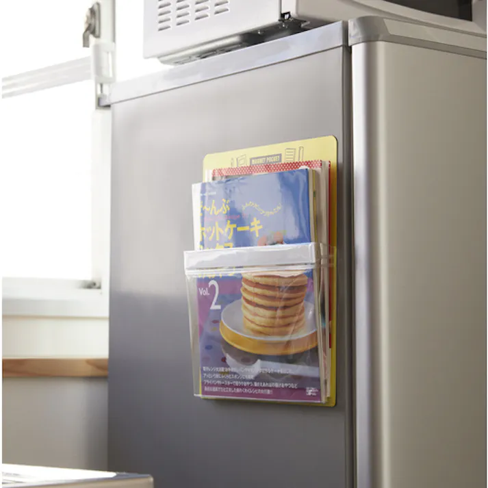 【CAINZ-DASH】トラスコ中山 マグネットポケットA4用 黄 MGP-A4-Y【別送品】