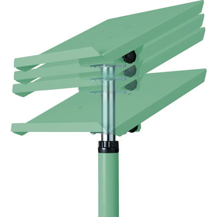 【CAINZ-DASH】トラスコ中山 ワークサポートスタンド キャスター付 ホワイト色 WS-1C-W【別送品】