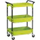 【CAINZ-DASH】トラスコ中山 ツールワゴンロイヤル654×361×887深2浅1 黄緑 TWR-2-GR【別送品】