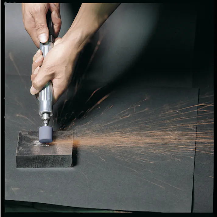 【CAINZ-DASH】トラスコ中山 軸付砥石A 円筒型 Φ3X幅13X軸3 #80 10本入 MA-021P【別送品】