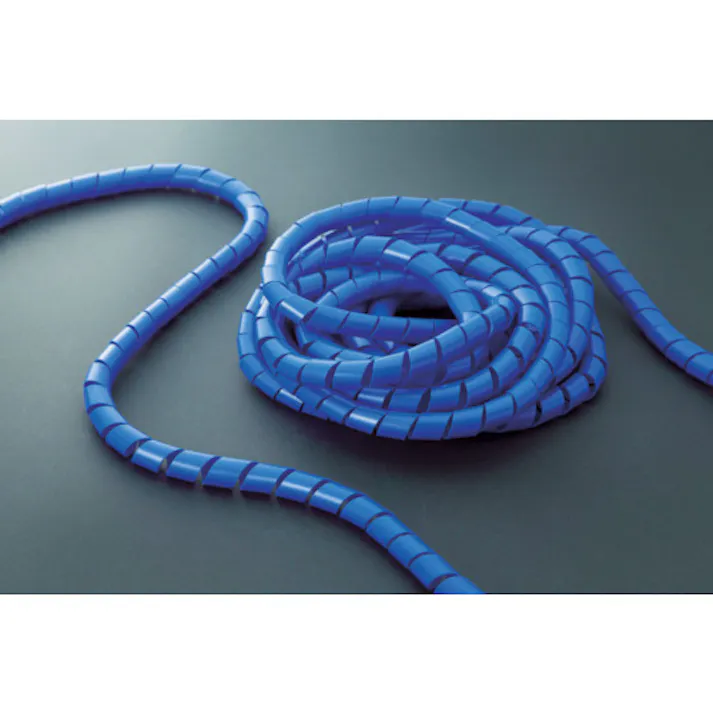 【CAINZ-DASH】トラスコ中山 スパイラルチューブ10m 結束径12.0~35.0 青 TSP15B【別送品】