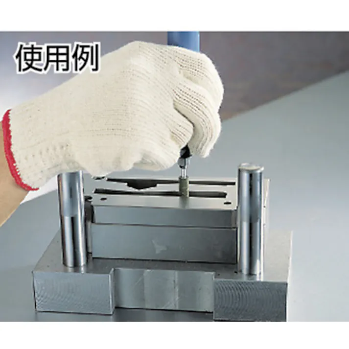 【CAINZ-DASH】トラスコ中山 ゴム軸付砥石 Φ6X幅15X軸3 #80 10本入 CH806C【別送品】