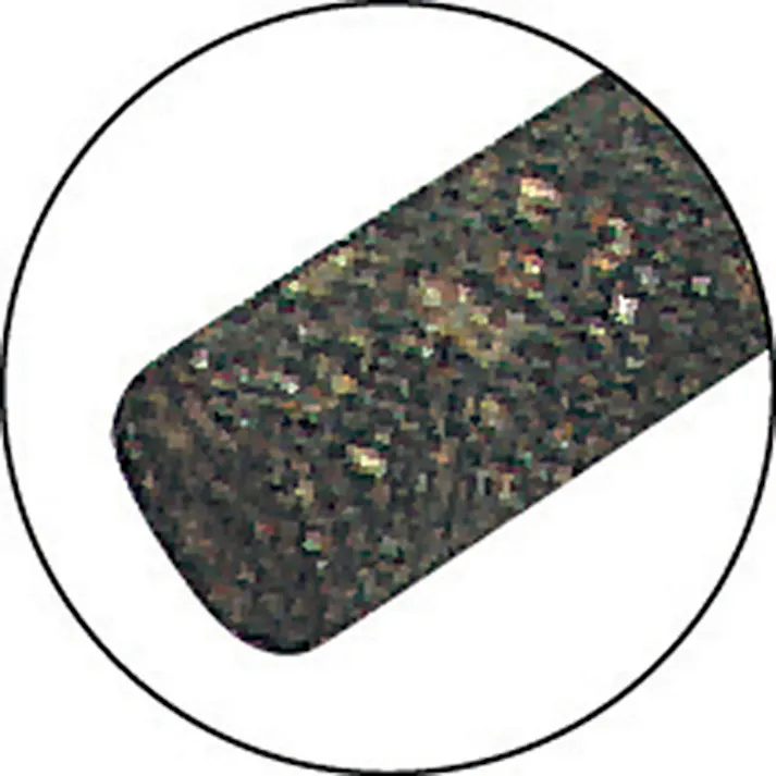 【CAINZ-DASH】トラスコ中山 ゴム軸付砥石 Φ4X幅13X軸3 #120 10本入 MI1204M【別送品】