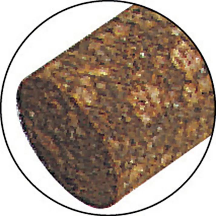 【CAINZ-DASH】トラスコ中山 ゴム軸付砥石 Φ10X幅20X軸3 #220 10本入 KI2210F【別送品】