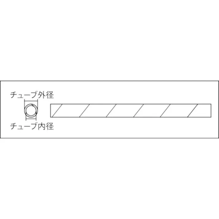 【CAINZ-DASH】トラスコ中山 スパイラルチューブ10m 結束径6.0~30.0 赤 TSP8R【別送品】
