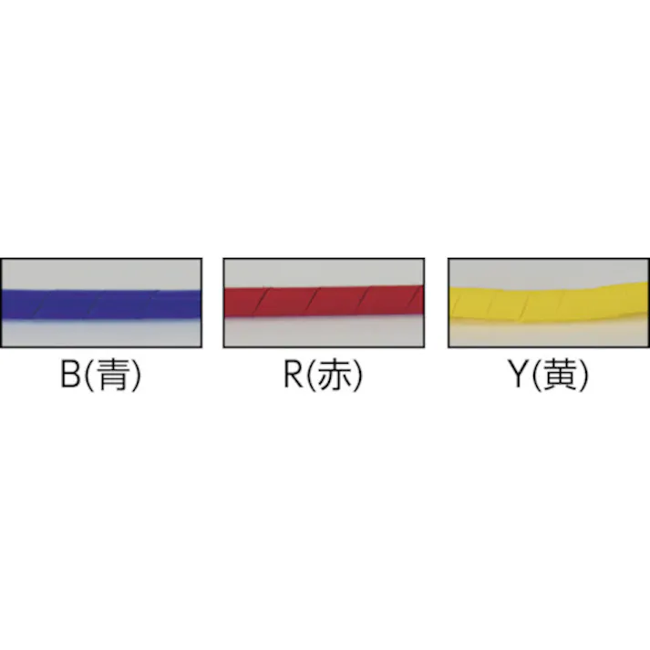 【CAINZ-DASH】トラスコ中山 スパイラルチューブ10m 結束径6.0~30.0 赤 TSP8R【別送品】