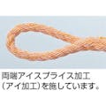 【CAINZ-DASH】トラスコ中山 ＰＶトラックロープ　３つ打　線径１２ｍｍＸ長さ３０ｍ TR-1230PV【別送品】