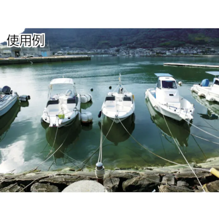 【CAINZ-DASH】トラスコ中山 ビニロンロープ 3つ打 線径4mmX長さ50m R-450【別送品】