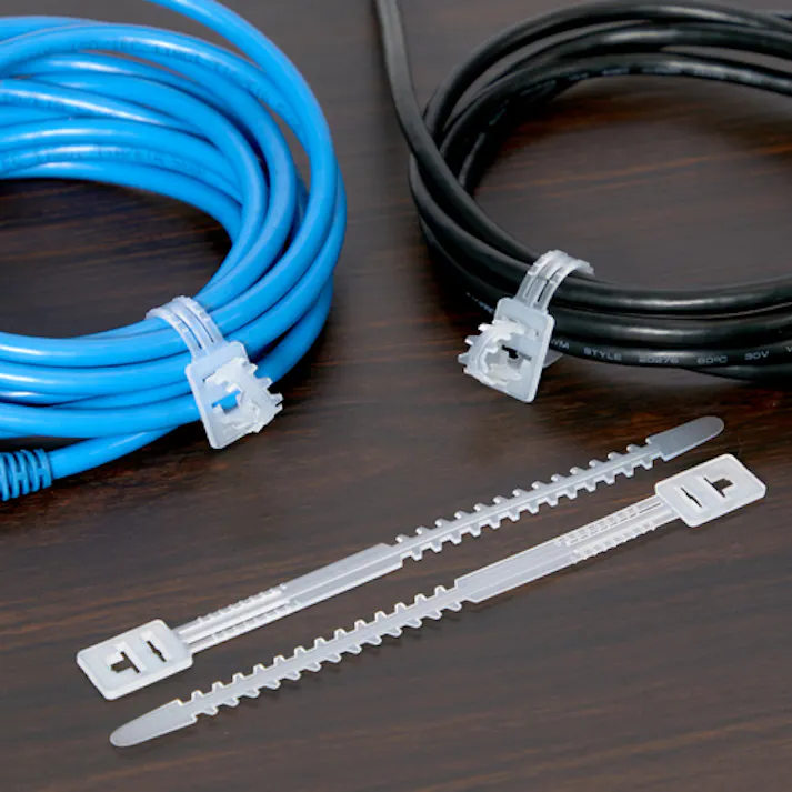 【CAINZ-DASH】トラスコ中山 コードストラップ 幅9mmX160mm 最大結束Φ45 100本入 WL-160【別送品】