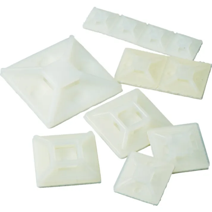 【CAINZ-DASH】トラスコ中山 結束バンド固定具 粘着シート付 幅4.8 100個入 THC-101【別送品】