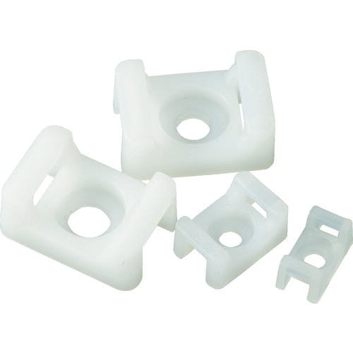 トラスコ中山 結束バンド固定具 幅5.1 M3 100個入 THC-1 ケーブル固定具(ケーブル固定具) トラスコ中山 結束バンド固定具 幅5.1 M3 100個入 THC-1 ケーブル固定具(ケーブル固定具)