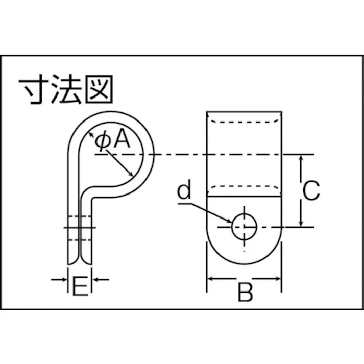 【CAINZ-DASH】トラスコ中山 ケーブルクリップ 結束径 31.8 100個入 TCC7【別送品】