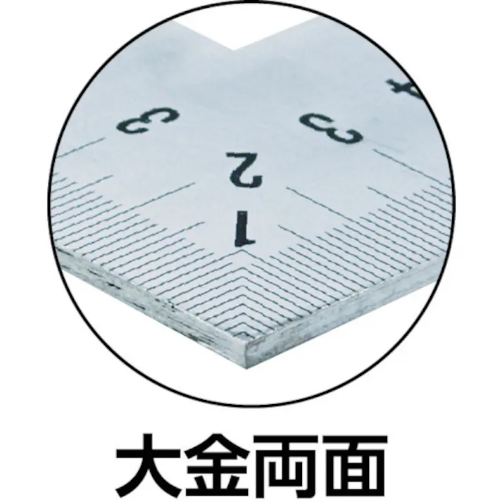 【CAINZ-DASH】トラスコ中山 シルバ-曲尺大金サイズ1m×60cm TK-1006CN【別送品】
