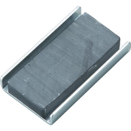 トラスコ中山 まとめ買い キャップ付フェライト磁石 角形 42.8mm×28mm×6.5mm 10個 TFC43K-10P フェライト磁石 トラスコ中山 まとめ買い キャップ付フェライト磁石 角形 42.8mm×28mm×6.5mm 10個 TFC43K-10P フェライト磁石