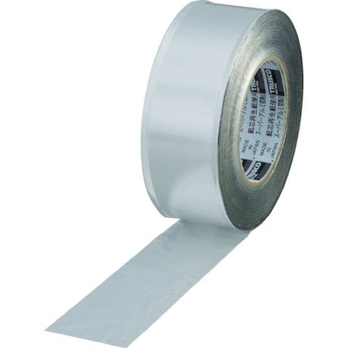 【CAINZ-DASH】トラスコ中山 スーパーアルミ箔粘着テープ　１００ｍｍ×５０ｍ　ツヤなし TRAT100-2【別送品】