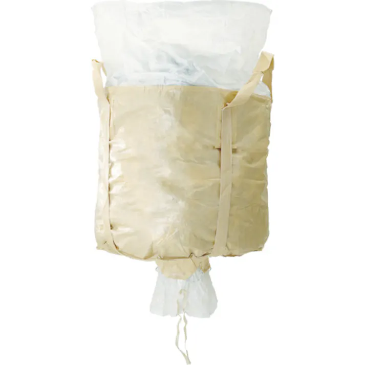 【CAINZ-DASH】トラスコ中山 コンテナバック 2型 排出口あり ラミ付 エコノミータイプ TCB-2ER【別送品】