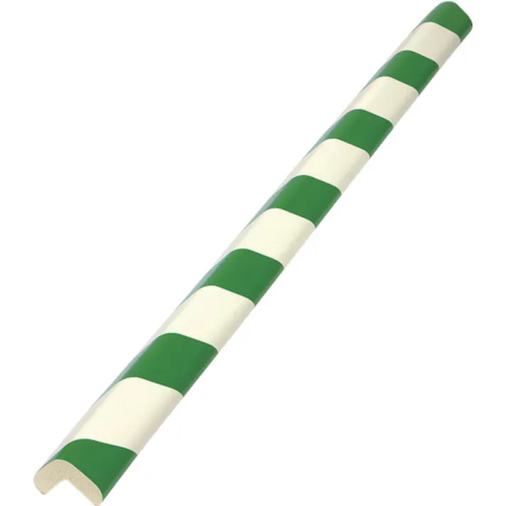 【CAINZ-DASH】トラスコ中山 安心クッションL字型大 緑・白 10本入り T10AC-101【別送品】