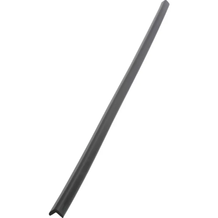 【CAINZ-DASH】トラスコ中山 安心クッション L字型 細 1本入り ブラック TAC-56【別送品】