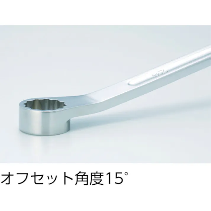 【CAINZ-DASH】トラスコ中山 超ロングめがねレンチ(15°タイプ) 12X14mm TSM15-1214【別送品】