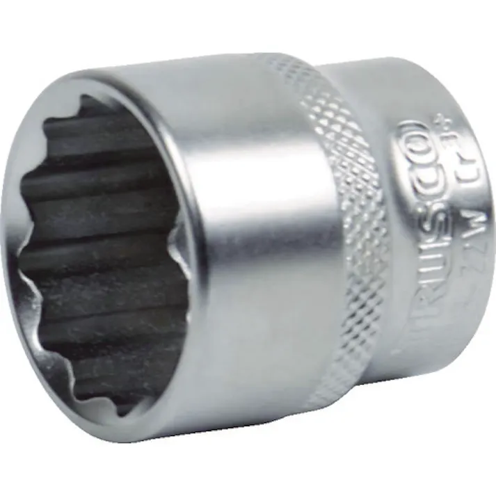 【CAINZ-DASH】トラスコ中山 ソケット(12角) 差込角9.5 対辺22mm TS3-22W【別送品】