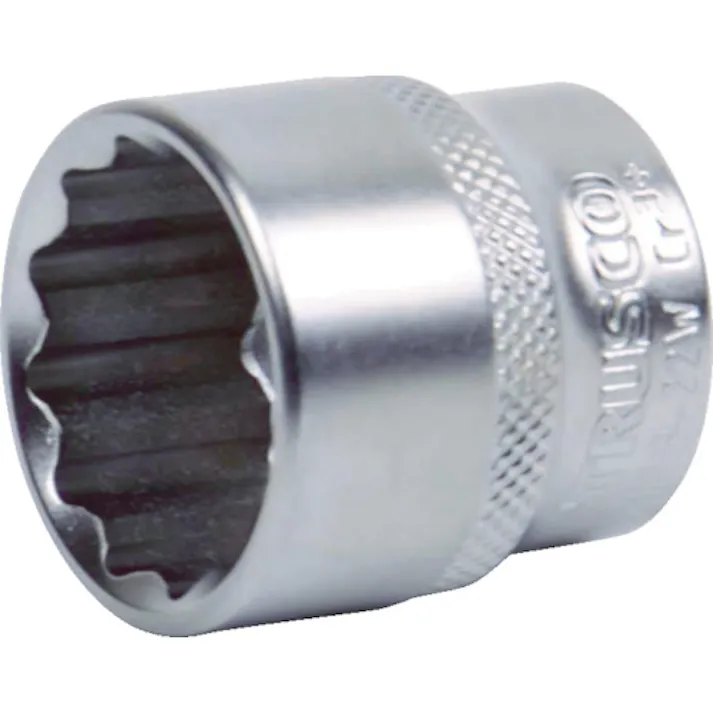 【CAINZ-DASH】トラスコ中山 ソケット(12角) 差込角19.0 対辺27mm TS6-27W【別送品】