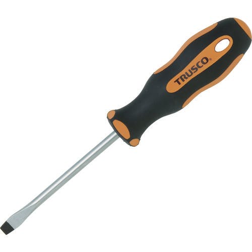 トラスコ中山 普通ドライバー(マグネット入り) (+NO.2X100mm) TD-2-100 グリップドライバー トラスコ中山 普通ドライバー(マグネット入り) (+NO.2X100mm) TD-2-100 グリップドライバー