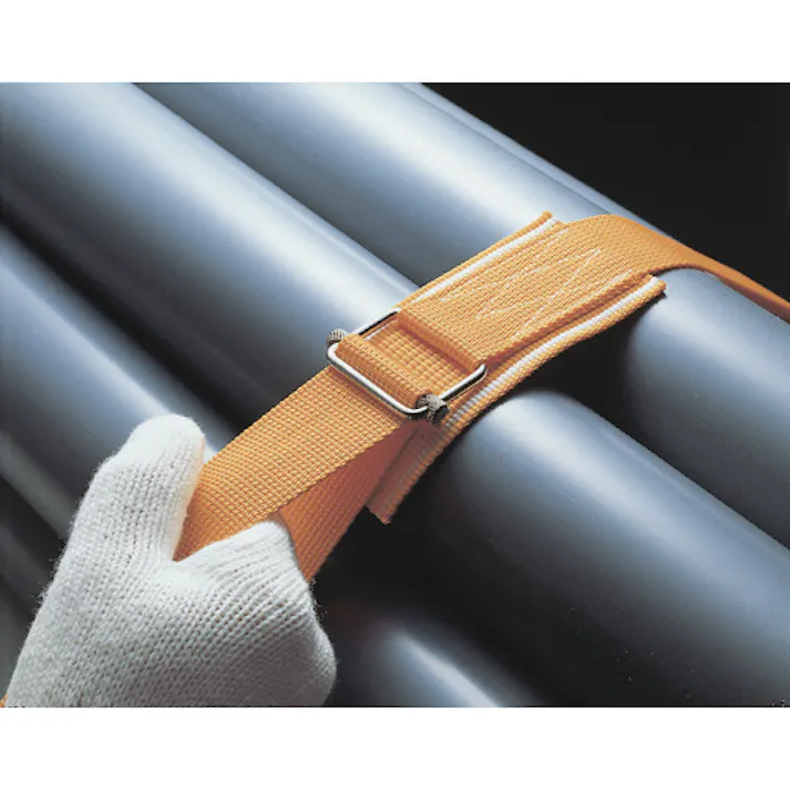 【CAINZ-DASH】トラスコ中山 簡易結束ベルト くくり帯 20mmX3m 黄 KR203【別送品】