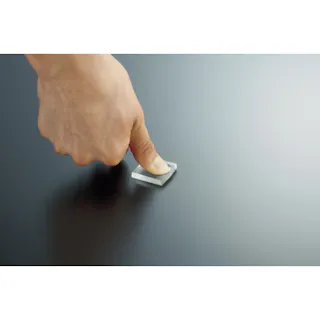 【CAINZ-DASH】トラスコ中山 耐震・防振・防音Gマット 25×25mm 4個 透明 TR-GM25-TM【別送品】