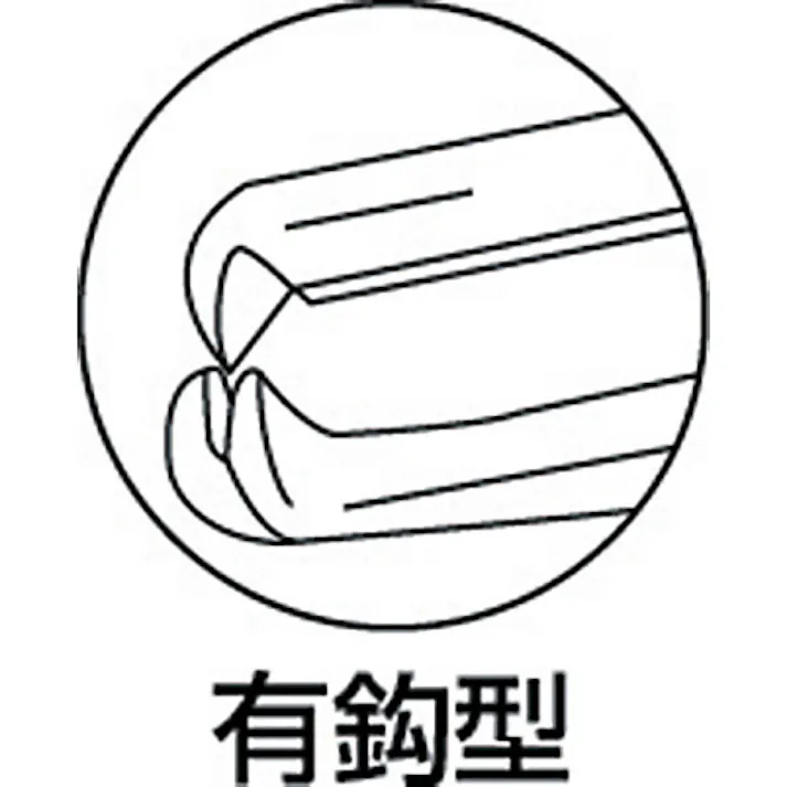 【CAINZ-DASH】トラスコ中山 高精度ステンレス製ピンセット 130mm 有鈎型 TSP-80【別送品】